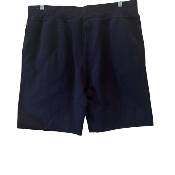 Men's Polo Ralph Lauren Sz XL Navy Blue Pockets Fleece Drawstring Sweat Shorts - Picture 2 of 6